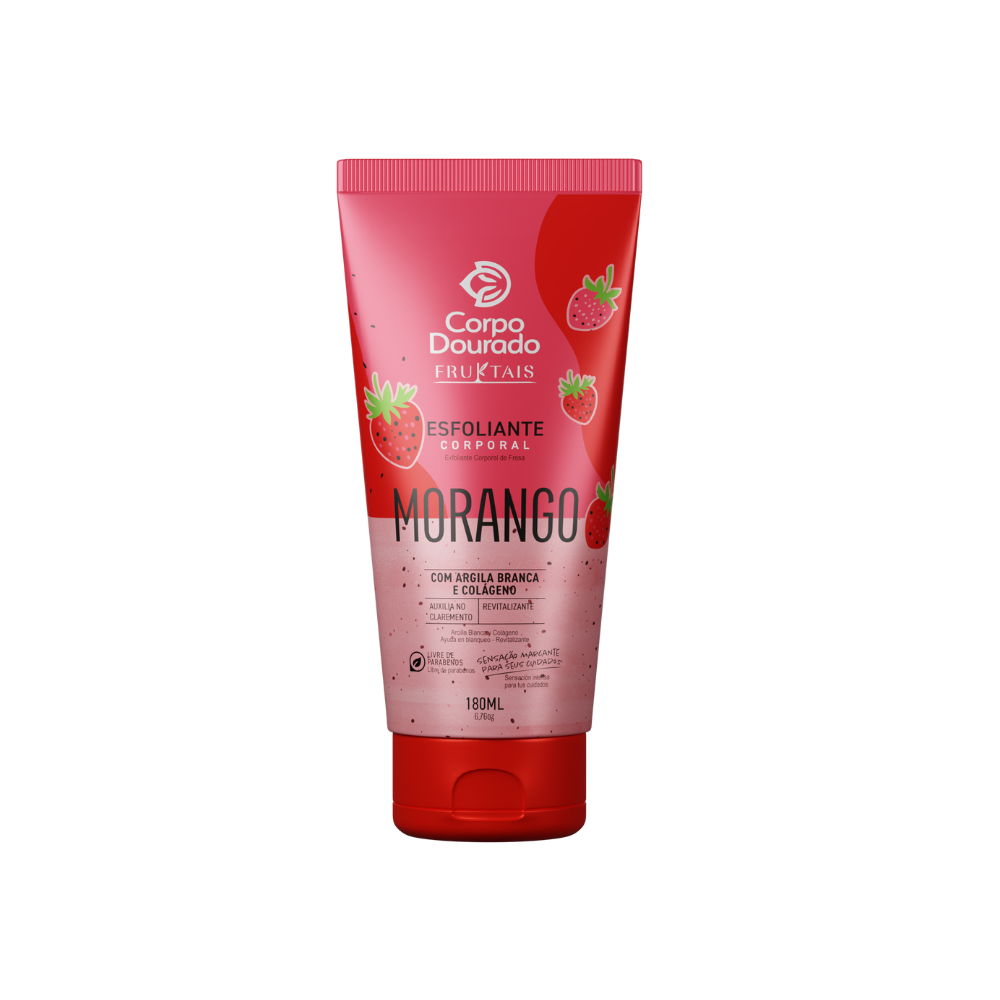 EXFOLIATING STRAWBERRY SOAP 180ML