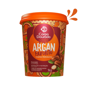 كريم كوربو دورادو ميو بالأرغان للشعر الجاف مع خلاصة زيت الأرغان