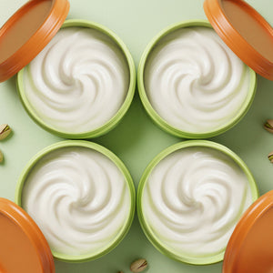 Corpo Dourado Pistachio Cream for all hair types with pistachio butter extract and flaxseed oil
