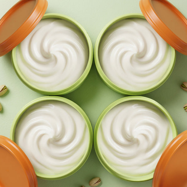 Corpo Dourado Pistachio Cream for all hair types with pistachio butter extract and flaxseed oil
