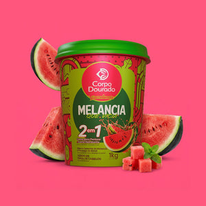 Corpo Dourado Watermelon Cream for all hair types 1 in 2 with watermelon seed oil extract